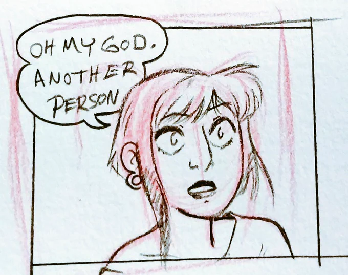 Working on a little comic for Zoe the Carrier 
