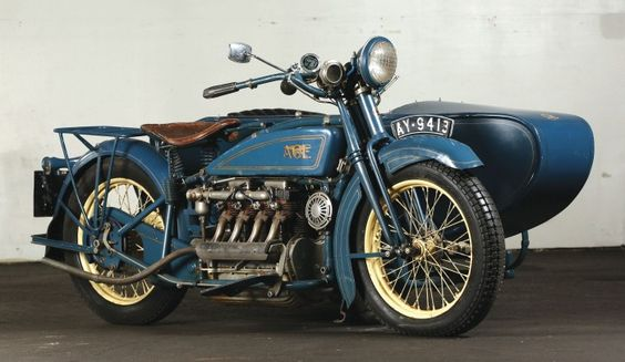1920 Ace Four with Watsonia sidecar.