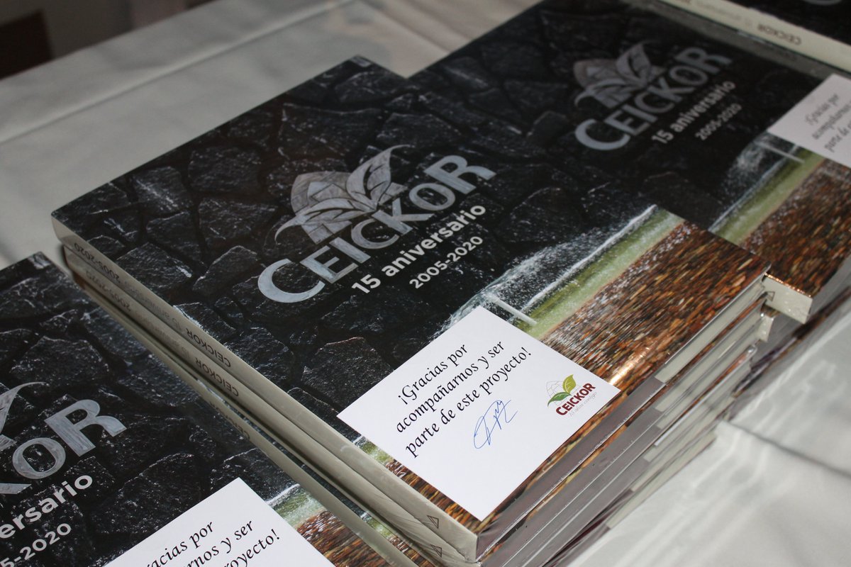 CEICKOR's tweet photo. 🌱CEICKOR celebra su 15° aniversario con la presentación de un libro conmemorativo. Una historia de compromiso con la agricultura protegida.
¡Gracias por acompañarnos y ser parte de este proyecto!
https://t.co/SqmnkXcN9I https://t.co/S16tjeIftl