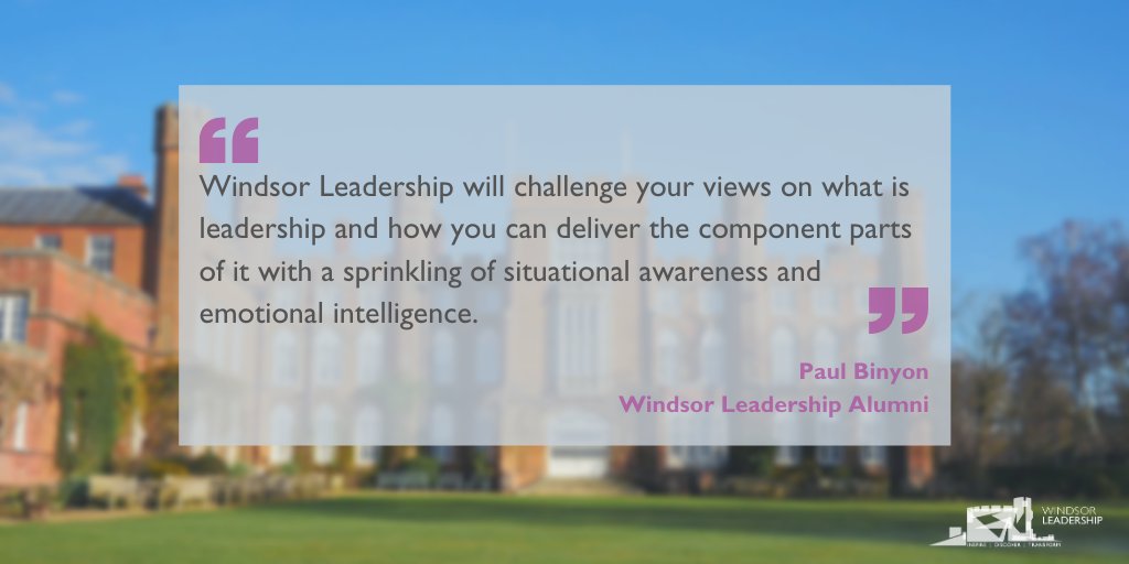 windsorleaders's tweet photo. "Windsor Leadership will challenge your views on what is leadership and how you can deliver the component parts of it with a sprinkling of situational awareness and emotional intelligence." @paul_binyon @RBFRSofficial #FireandRescue #WindsorAlumni #EmL19 #LeadershipDevelopment https://t.co/4RyBsYvzV9