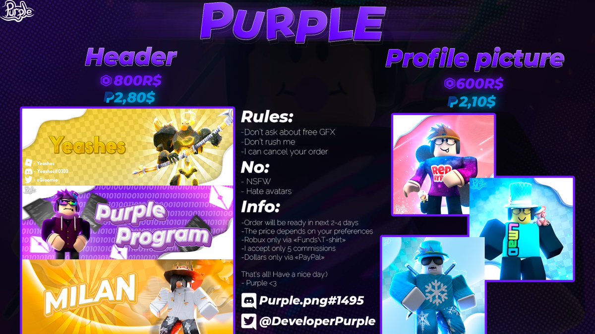 Robloxcommissions Hashtag On Twitter - roblox gfx roblox characters with no face 0 robux get free robux
