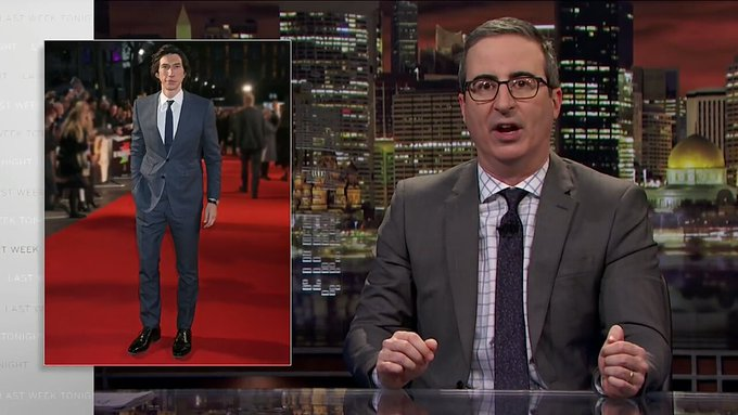 AdamDriver_HUN's tweet photo. John Oliver nem bír magával, most a koronavírus kapcsán találta ezt mondani: 

"Egyetlen olyan fertőző betegség van amit a világ kétharmadának el kellene kapnia és az az Adam Driver láz."

#AdamDriver #JohnOliver #coronavirus https://t.co/Sgibe0kjCD