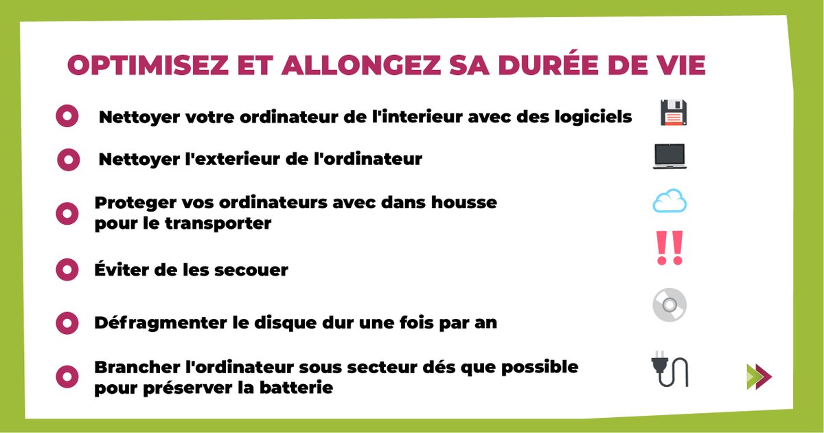 magarantiecom's tweet photo. Vous voulez #optimiser votre #ordinateur et allonger sa #durée de #vie ? 💻 Voici quelque #atuces ! 😉 https://t.co/uU22Xl3JYS