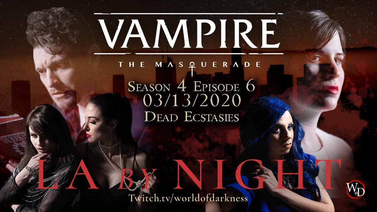 “Echoing on these shores, still clear, dead ecstasies of questing knights. Yet how the wind revives us here!” -Arthur Rimbaud #vampirethemasquerade #labynight 407 this Friday 8PM PT Twitch.tv/worldofdarkness #vamily