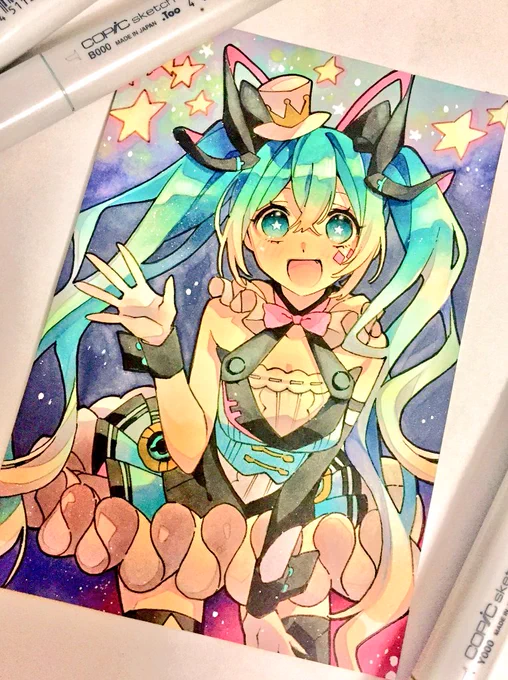 ミクさん!!?

#ミクの日 