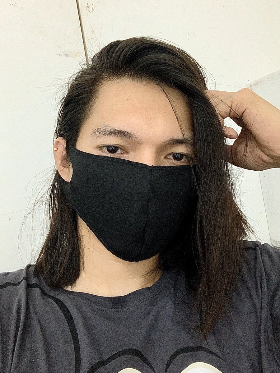 Always wear mask lalo na pag lalabas ng bahay. 😷