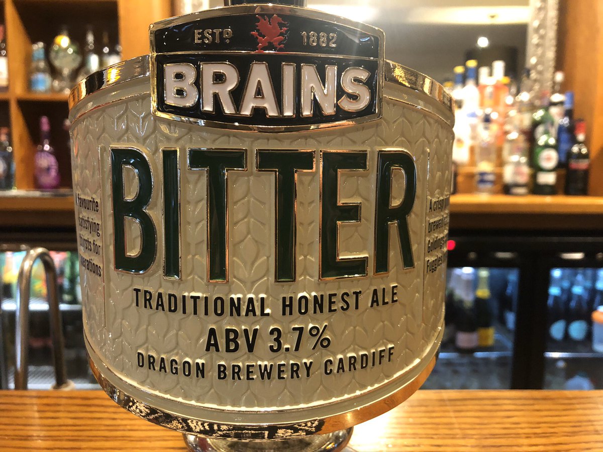 Enjoy our Managers Special today which is our very own Brains Bitter. Just £3 a pint all day today and tomorrow. Why not enjoy a spot of lunch with us too?