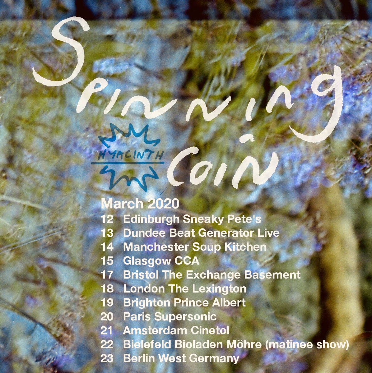 Updated tour dates ! We head out on the road this Thursday xx