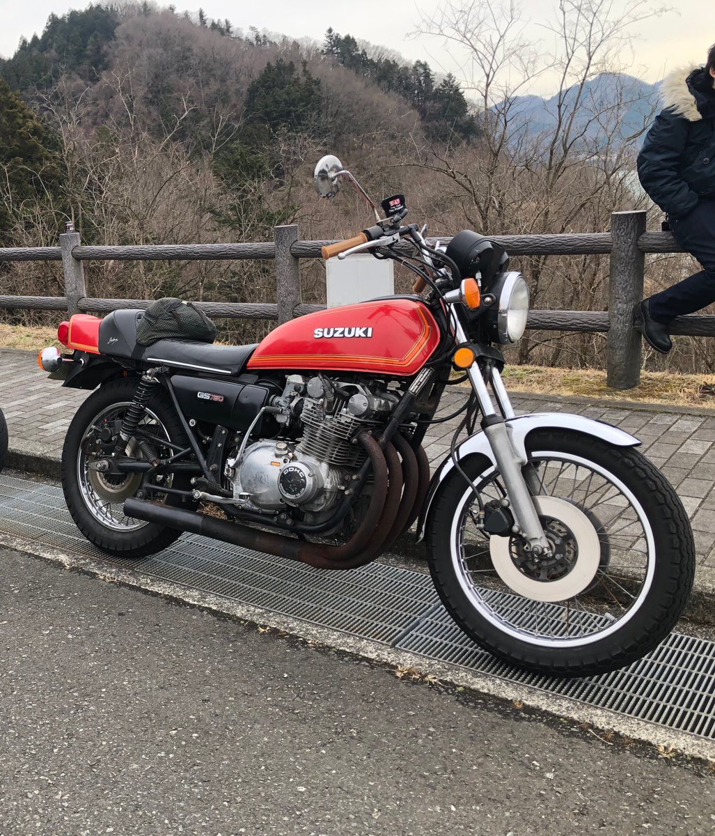 当時物 新品 GS750 GS750E ジュリアーリ シート