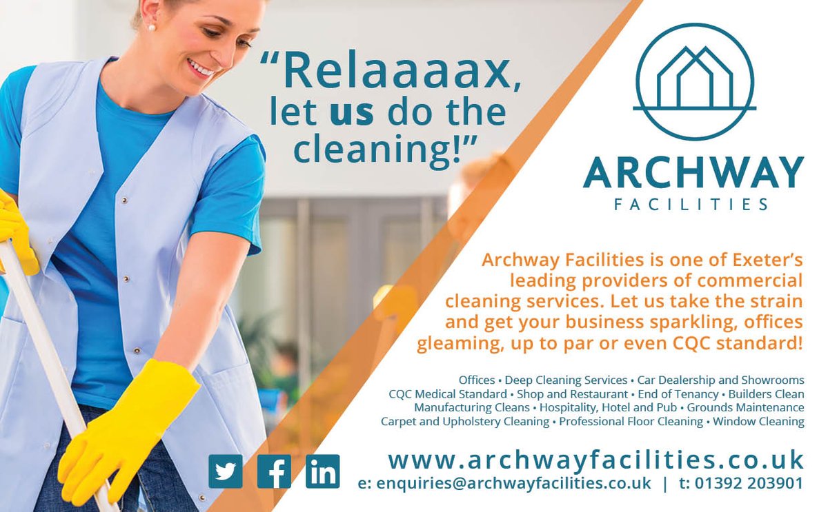 Relaaaax...we have it all under control! #exetercommercialcleaning