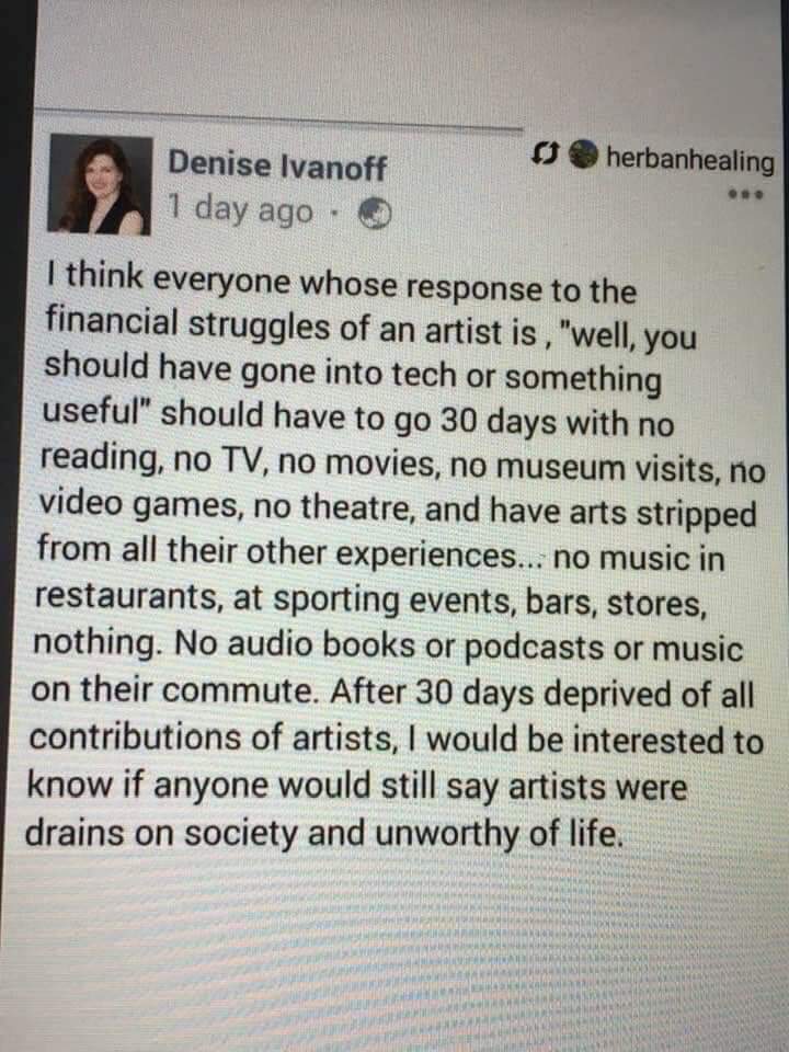 LydonNdt's tweet photo. #artiststrike https://t.co/Q41qwdEiAM