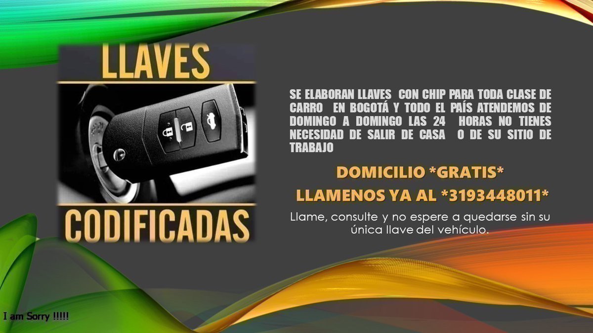 MeganHome3's tweet photo. #LLAVE #SEGURIDAD #CHIP #CARRO #VEHICULO #GRATIS #BOGOTÁ #CASA #TRABAJO #COMPRAVENTA #COMERCIO #MERCADO # BOGOTÁ #COLOMBIA #SERVICIO #MERCADOLIBRE #MARKETPLACE #OLX https://t.co/CyLJXYQiOa