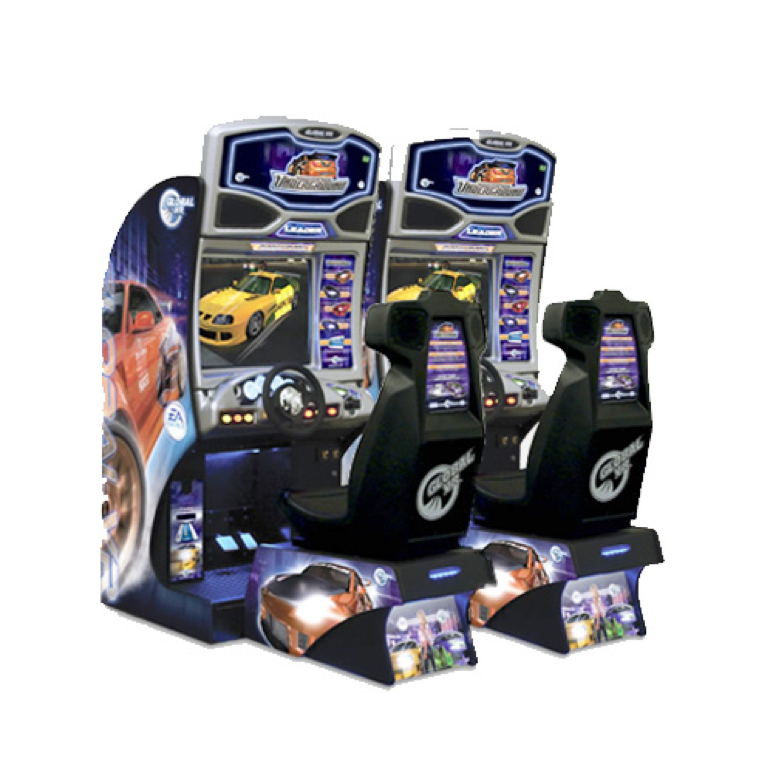hart_ent's tweet photo. Experience cutting-edge graphics in this exhilarating two-player racing game! Each player can choose an exotic car of of their choice, and race their opponents using a life-like steering wheel, gas/brake pedal, and more! https://t.co/xsmnX9KFl6 https://t.co/EUvSLjWWrX