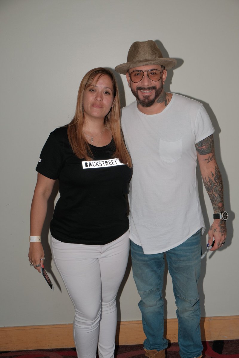 danimainardia's tweet photo. Yesterday at the M&amp;G I forgot to show you this that represents the importance that you have in my life Thanks a lot! #Newtatoo
#BSBBA @kevinrichardson @aj_mclean @brian_littrell @howied @nickcarter @backstreetboys https://t.co/B50MZwle6f