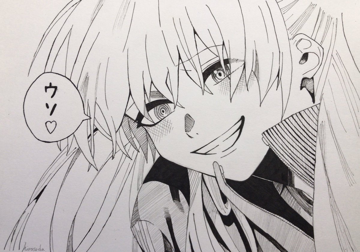Hirosoda در توییتر 可愛いだけじゃない式守さん 描いてみた Rkgk 絵師さんと繋がりたい イラスト好きな人と繋がりたい 真木 蛍五 Nankatobidesou さんの描かれている漫画に出てくる式守さんを描いてみました