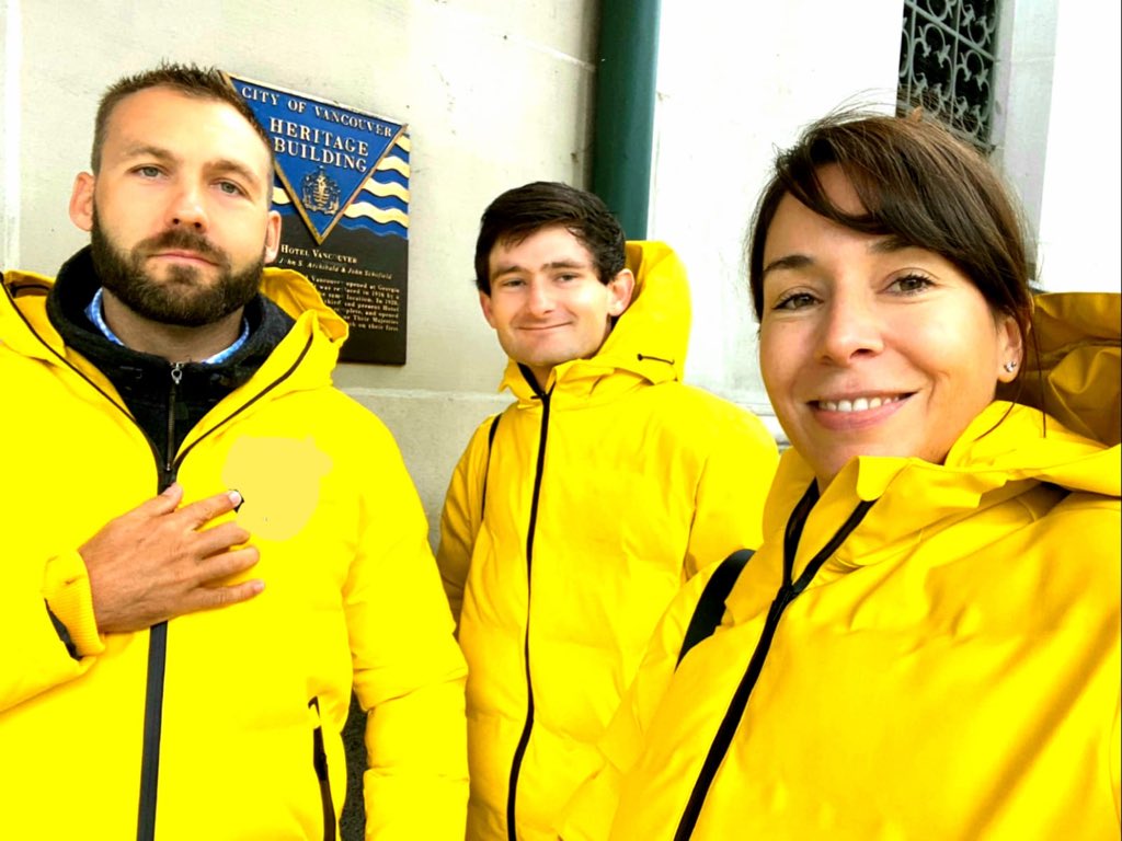 KirstinButcher's tweet photo. Another trip criss crossing Canada with these guys, hanging with our favorite Canadian public safety agencies, helping them retool their teams. Straight up epic times https://t.co/TySoPEBp5q