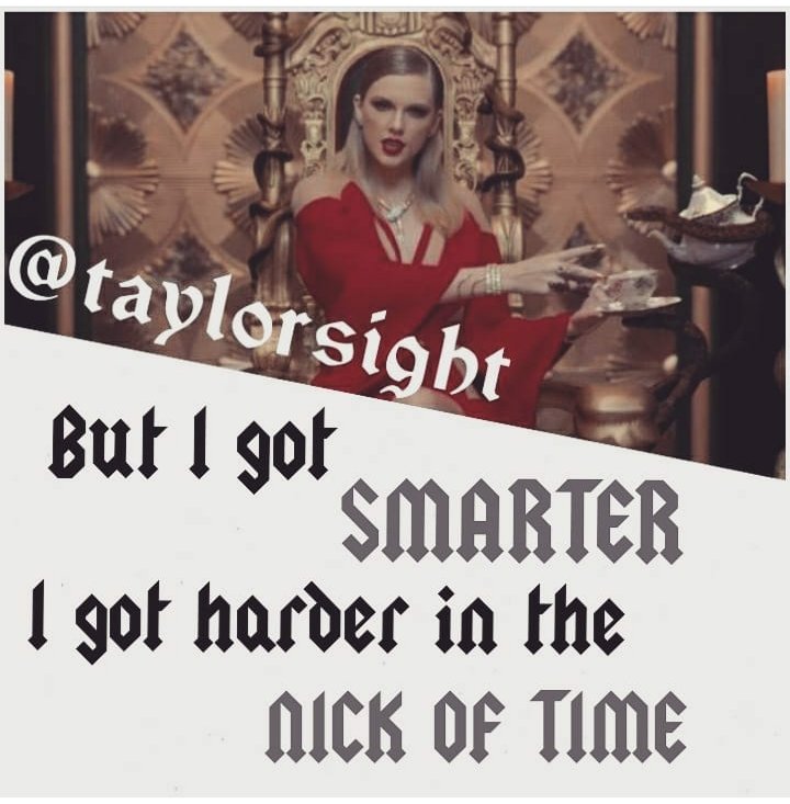 tayswildestcat's tweet photo. @taylorswift #taylorswift #lookwhatyoumademedo
#reputation #edits #lookwhatyoumademedotaylorswift #reputationstadiumtour #reputationalbum #reputationtaylorswift #fearless #speaknow #red #lover #missamericana #istandwithtaylor #westandwithtaylor #swifties #oldtaylor #newtaylor https://t.co/ACrvDtVG80