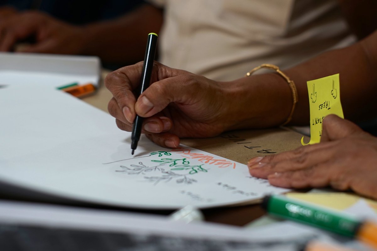Glimpse into our Urban Design Thinking workshops from last week in #Bhubaneswar and #Coimbatore for the #ClimateSmartCities project @giz_india conducted by <a href="/IGSI_SmartCity/">IGSI</a> on climate friendly solutions in cities! #urbandesign