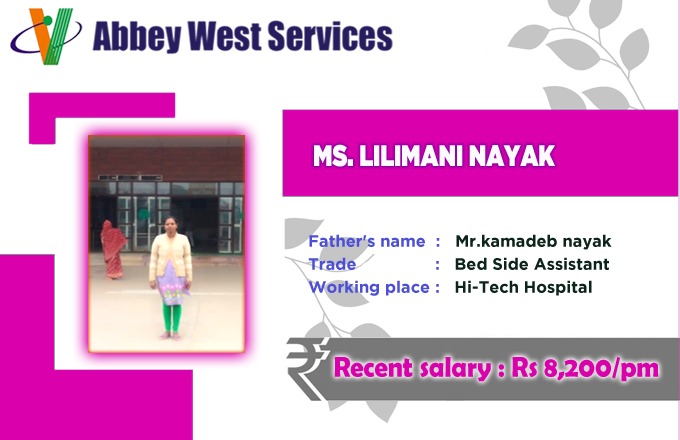 AbbeyWest2010's tweet photo. "The only limit to our realization of tomorrow will be our doubts of today."
Congratulation Lilimani.
#abbeywest #skillindia #skillkibari #Successstory #nsdc #MSDESkillIndia #DivyaKaushal #IndiaSkills2020 #skill4job #SkillDevelopment https://t.co/8iY69L8Smh