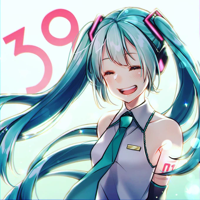 ミクちゃん#ミクの日  #ミクの日2020#初音ミク 