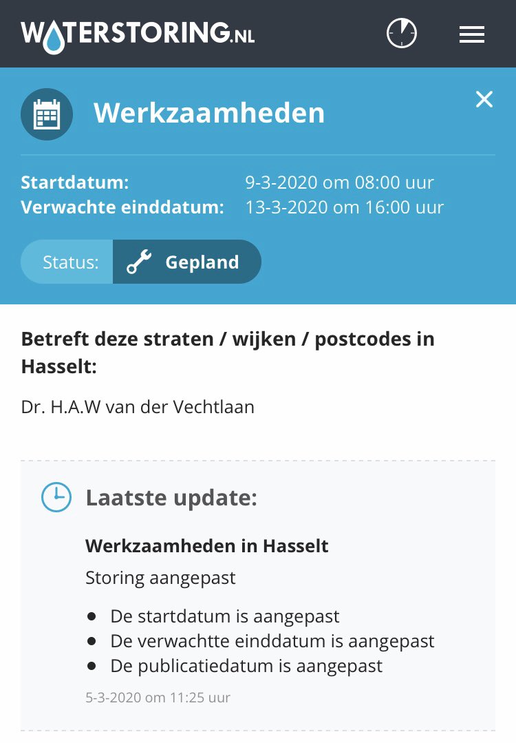 Marco_Reinier's tweet photo. Waterdruk minder in #Hasselt #Zwartewaterland #Overijssel #Zwolle ivm geplande werkzaamheden? Wie heeft er ook last van? = like @Vitens https://t.co/nCxst4x2za
