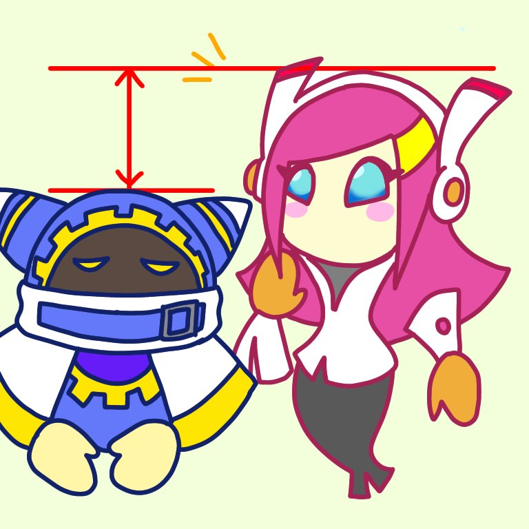 えだおん 超低浮上 Ar Twitter 身長がスージーの方が高くてガッカリするマホロア 描きました 星のカービィ カービィ マホロア スージー 秘書スージー カービィ好きと繋がりたい カービィ絵描きさんと繋がりたい