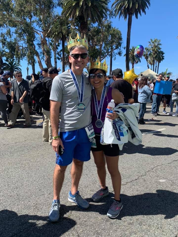 ESQUIREMATT's tweet image. Great time at the @lamarathon