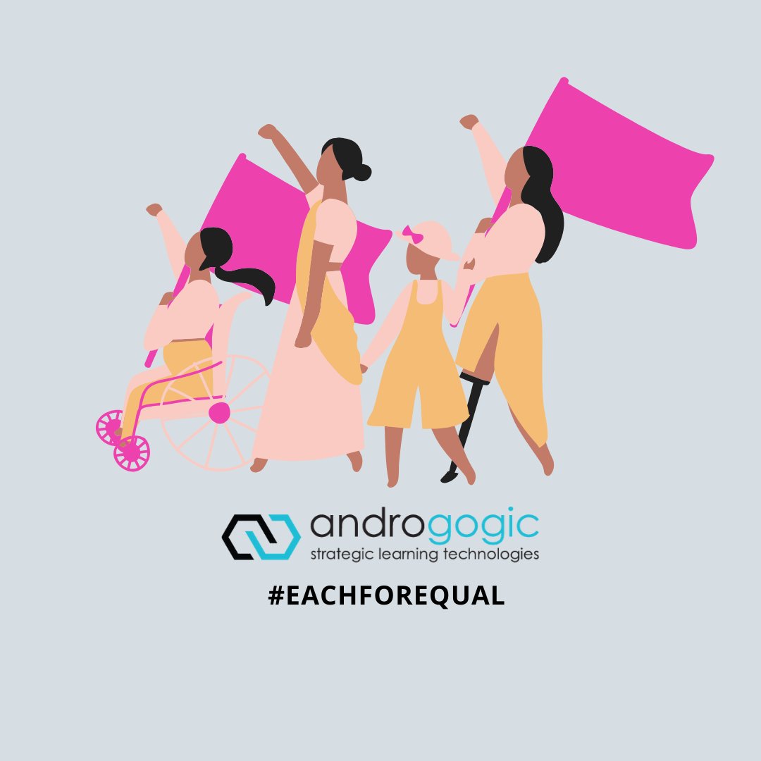 androgogue's tweet photo. #EachForEqual Androgogic celebrates #InternationalWomensDay with great pride, acknowledging the hard work & dedication to the women in our #Androgogue team. We look forward to our ongoing commitment in supporting #womenintheworkplace!
#WomeninEduTech #WomenInTech #IWD #IWDWeek https://t.co/VCkcBPzYkd