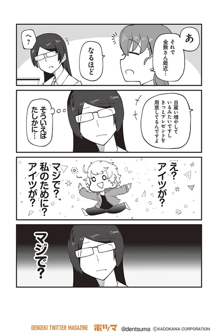 みぎひざ『明日はどっちだ今日ガール』
ほぼ無職女子のゆるゆる現状維持コメディ☆
【6話-22】

毎月上旬～配信 #電ツマ #今日ガール 