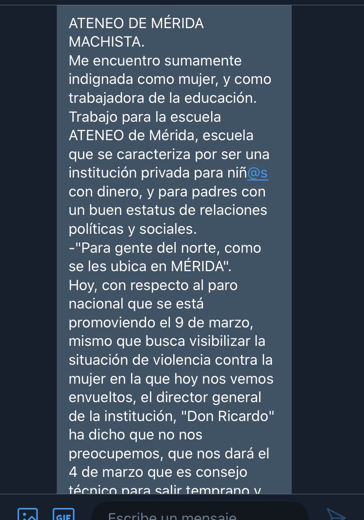 MetooMayab's tweet photo. ATENEO DE MERIDA MACHISTA!!! https://t.co/A6Pf6h5lIa