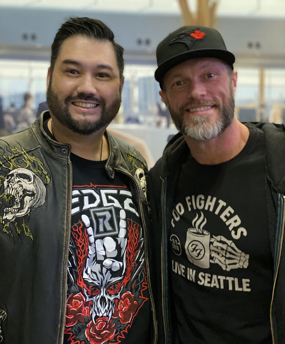 Iconoclast_R's tweet photo. Thanks for the talk tonight @EdgeRatedR .  Meant the world to me. #EdgeHead4Life https://t.co/ngb0hwYfya