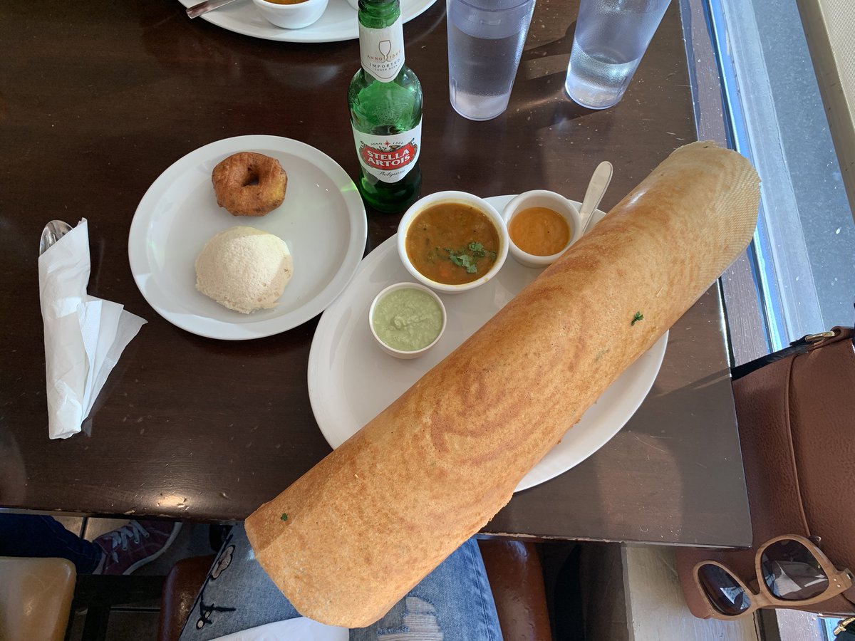 BiancaBujan's tweet photo. In other news, why is this the first time Iβve ever tried a #dosa!? #foodie #thisisdinner https://t.co/UFOVQu61vs