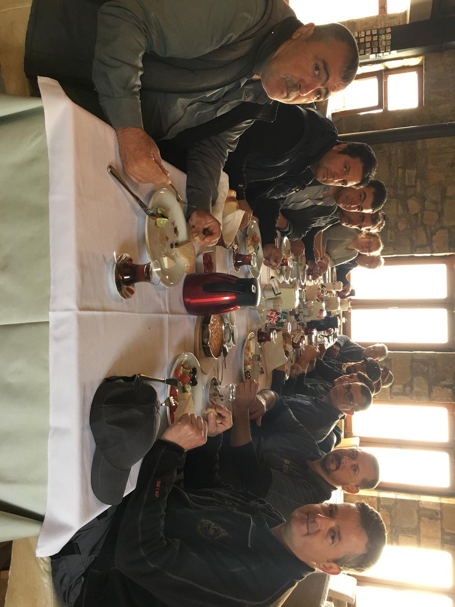 ozdenguney1's tweet photo. Breakfast with our team at Gallipoli, Turkey. #CommonwealthDay #OurWorkContinues @cwgc https://t.co/4EOQq0bNMZ