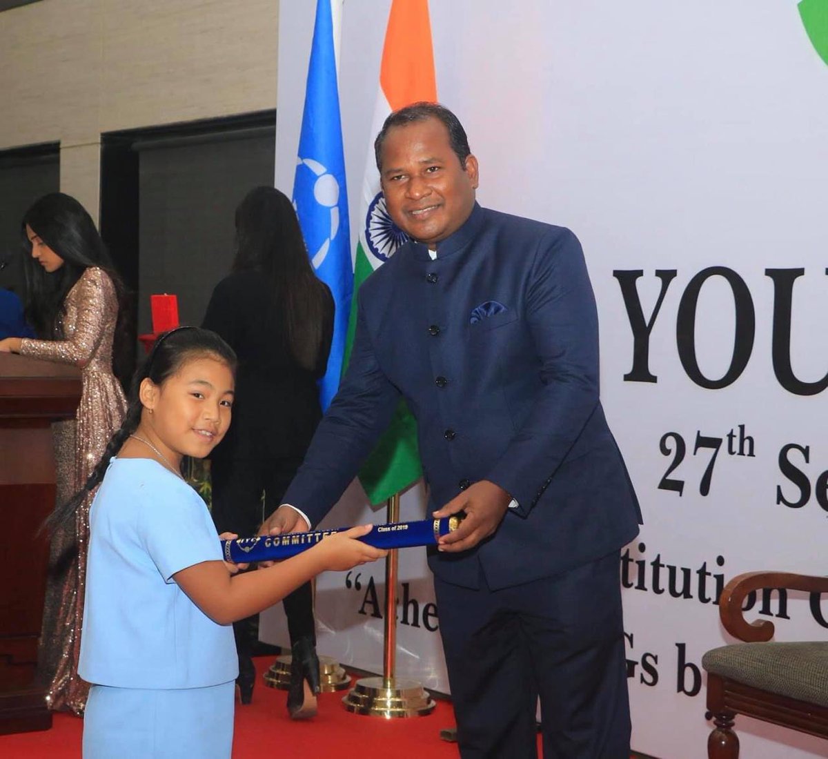 MadhishParikh's tweet photo. Award 3 #Fake: India Peace Prize 2019.
#LicypriyaKangujam was conferred with India Peace Prize 2019 by IYC which is her father's organisation. The logo of IYC can be clearly seen on the honour. Still they denied to @ThePrintIndia in yesterday's article. (10/n)

CC: @simrin_sirur https://t.co/tTy0w8cn8i