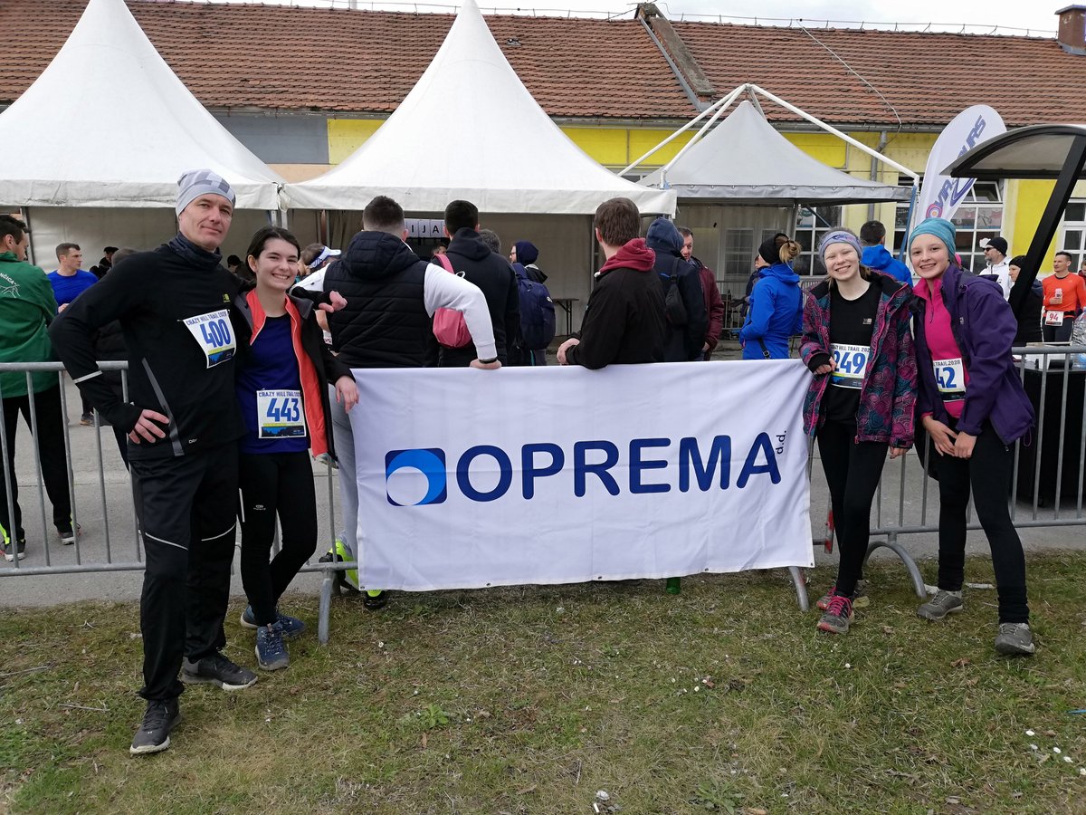We are aware of all benefits to physical health from running, therefore we are a proud longtime sponsor of the Crazy Hill Trail race. Great energy, great atmosphere! #oprema