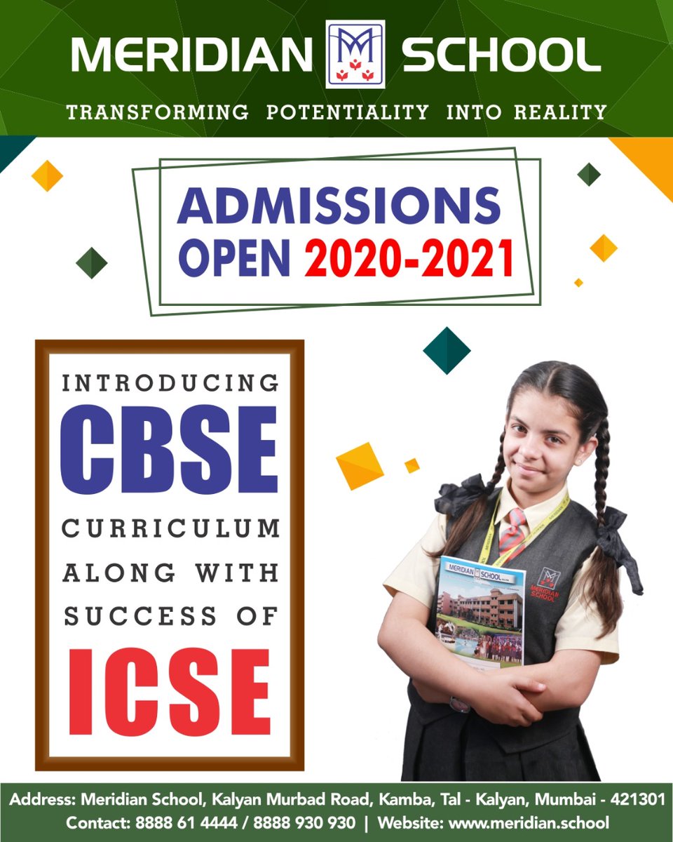 Meridian_Kalyan's tweet photo. Secure your Child's future in the Best School today. We at Meridian School provide the best education to every child and prepare them for an outside world! Make the right choice for your child.
Enroll your child now!
𝗔𝗱𝗺𝗶𝘀𝘀𝗶𝗼𝗻 𝗢𝗽𝗲𝗻! https://t.co/14cxr3hNEt