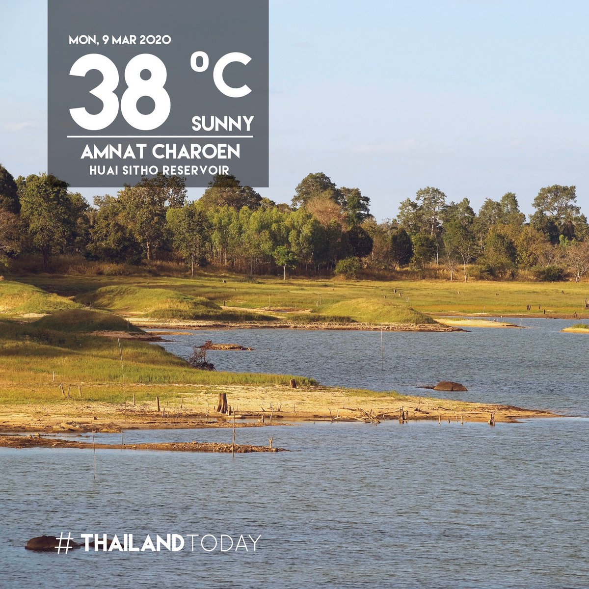 AmazingThailand's tweet photo. MON, 9 MAR 2020 😉😊

#AmazingThailand
#ThailandToday
#ReviewThailand https://t.co/qyGkUTvYxQ