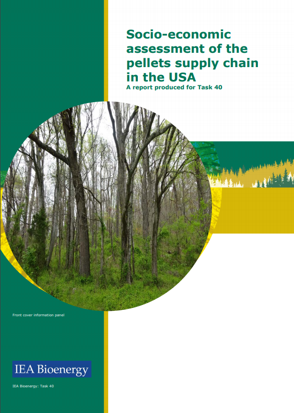 IEABioenergy's tweet photo. In the USA the pellet production to export has reached 7 Million tons.
This @IEABioenergy #Task40 report aims to understand the dynamics between local development & forestry activities related to the production & export of pellets on local communities.
👉https://t.co/dnJ5P1T4uz https://t.co/g40CKnUH9B