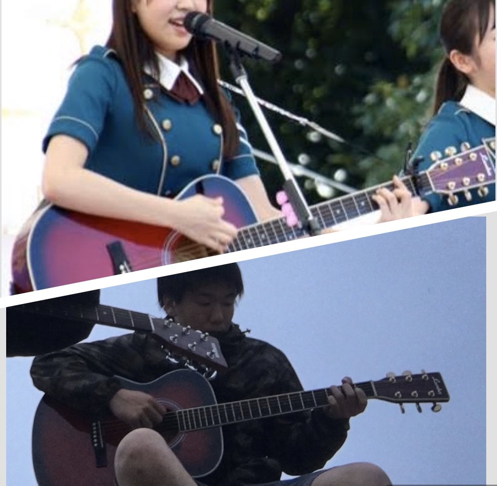 Yu070896's tweet photo. 上　先月からハマったアイドル
下　4年前に撮った写真

#欅のキセキ https://t.co/2geGP4Klya