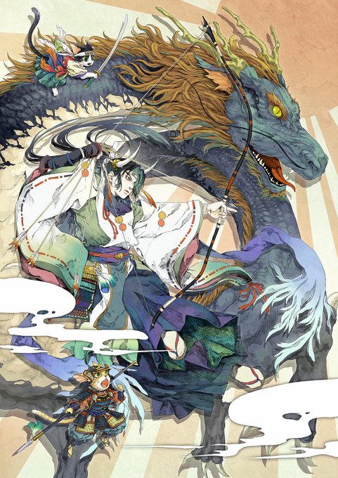 竜使いのtwitterイラスト検索結果 古い順