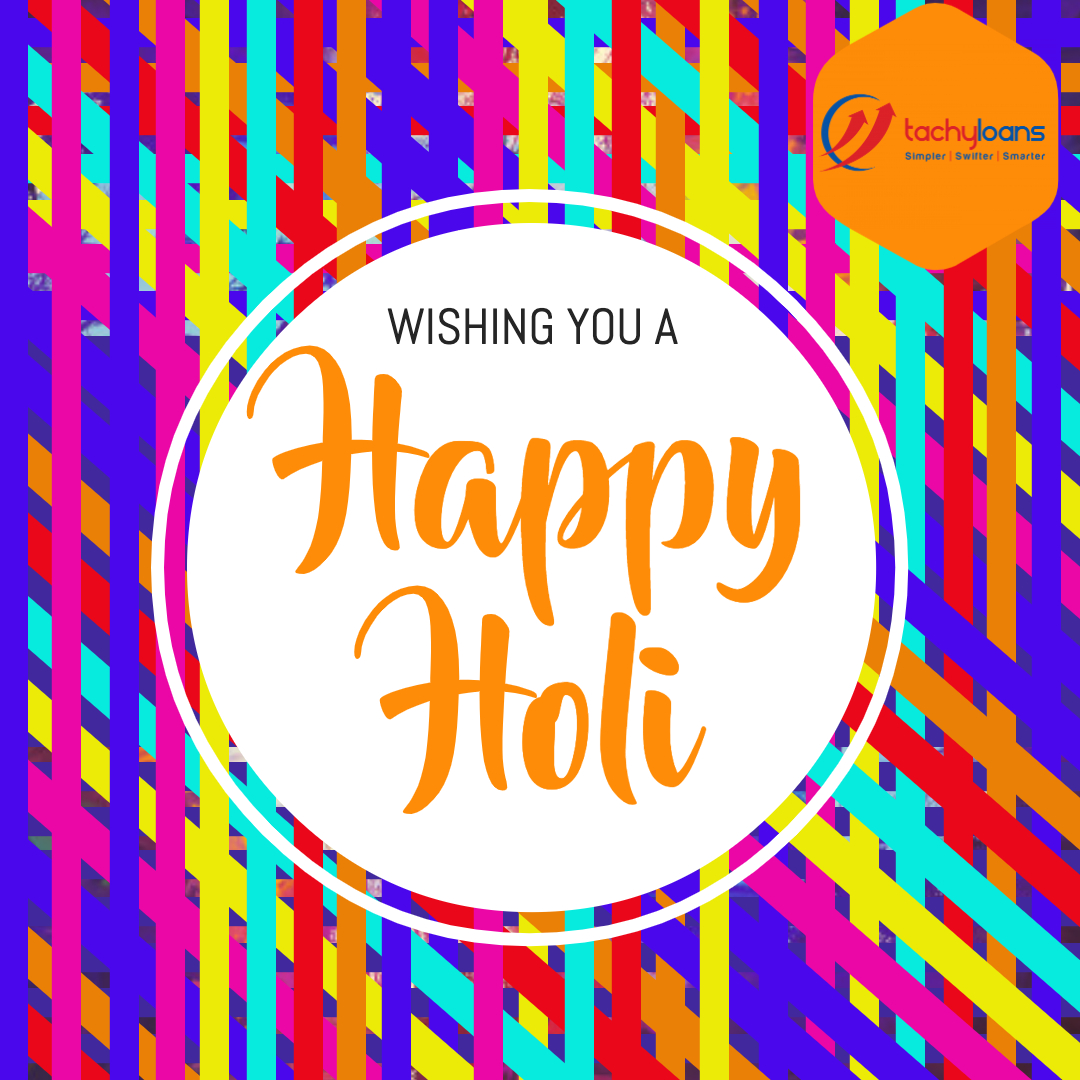 Tachyloans's tweet photo. Let the Colours fo Holi Spread the message of Peace and Happiness
Happy Holi
#HappyHoli
#Holi2020
#HoliWishes
#HoliFestival https://t.co/18mQuz1G2W