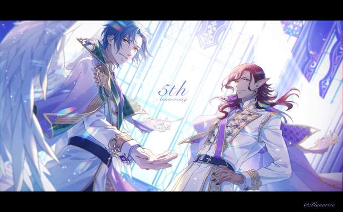 ついに夢100?5周年!おめでとうございます?
これからもよろしくおねがいします✨

#夢100 #夢100五周年 #セフィル #ディオン 