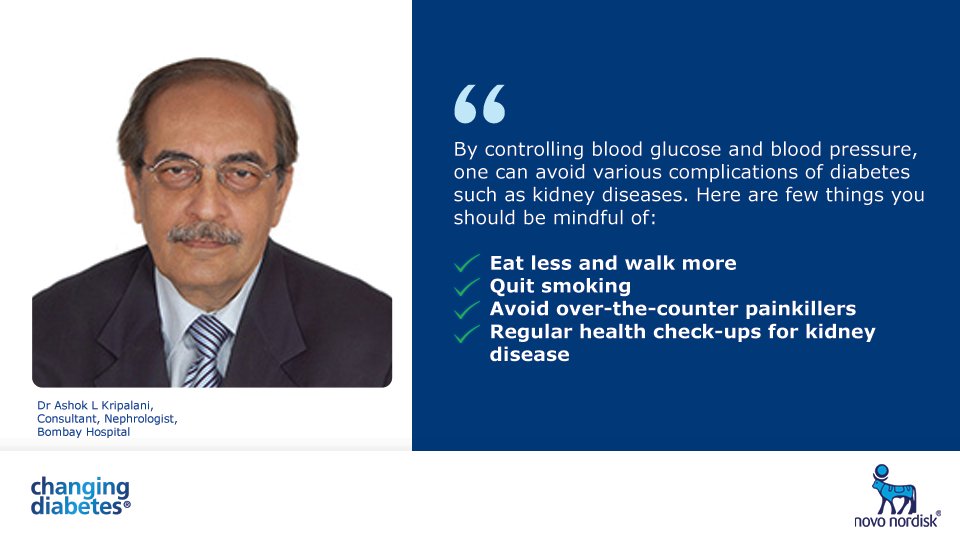 NovoNordiskIN's tweet photo. Managing diabetes can help avoid complications like kidney diseases. This #WorldKidneyDay, #BeKindToKidneys https://t.co/OjdNn5n1BL
