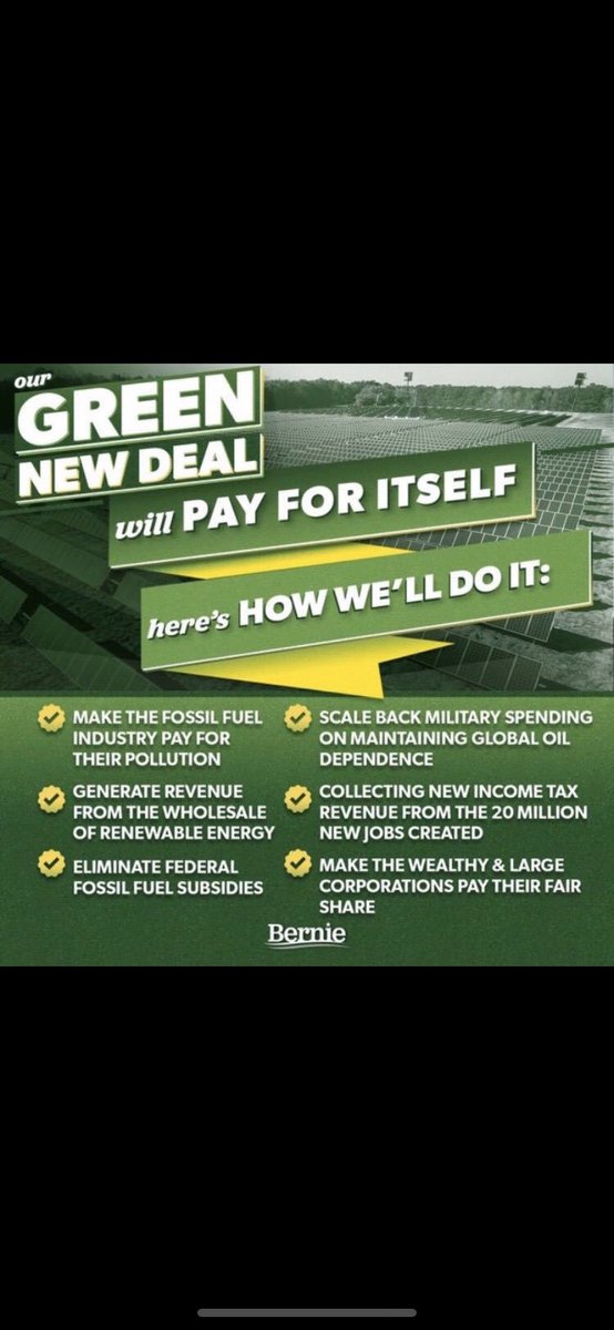 bookishboogy23's tweet photo. @FDR_1932 @Ellahbie @mehdirhasan No. #Bernie2020 #GlobalGreenNewDeal #MedicareForAll #ExpandedSocialSecurity #HousingForAll+

We have 10 years to transform our ecological relationships. We are behind. This is not a drill. https://t.co/QSWD9yBBzZ