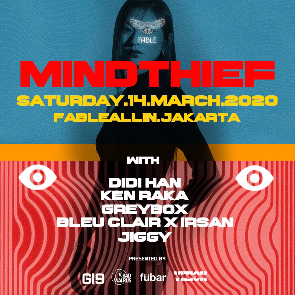 Hey, fellas! Here's your invitation to party with us #BadWalrus at Fable at Fairgrounds! This invitation is available for free entry before 12am. After 12am, FDC will be applied for 150k. (This invitation is available for 2)