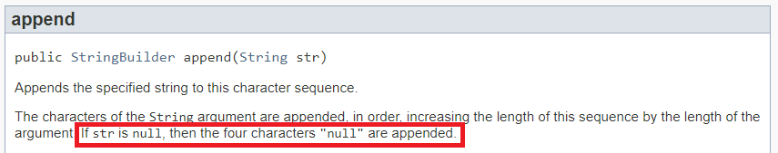 yogeshcjadhav's tweet image. What is the rational behind #StringBuilder behavior to 
append &quot;null&quot; as characters. I am confused 🤪 #Java