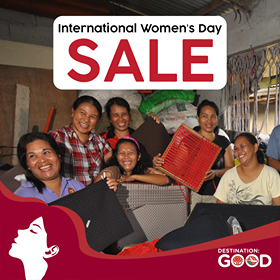 airasia's tweet photo. To celebrate International Women's Day this week, get 25% off products from social enterprises founded by women at Destination: GOOD @airasiagood

Promo is valid from March 8 to 15, 2020 at https://t.co/jtIKD28xUA and Destination: GOOD at REXKL. https://t.co/9NKCiS7wHZ