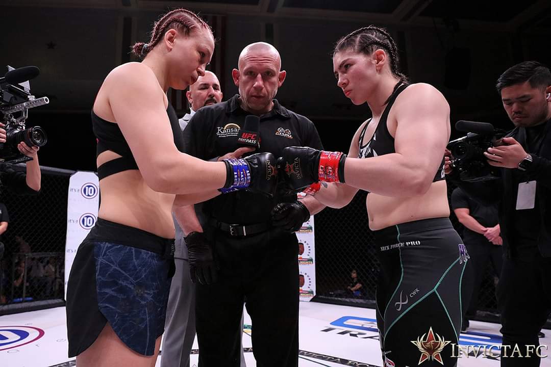 InvictaFights's tweet photo. Before and after: Stoliarenko vs Verzosa. 😱 #PhoenixSeries3 https://t.co/yWvemYZmBd