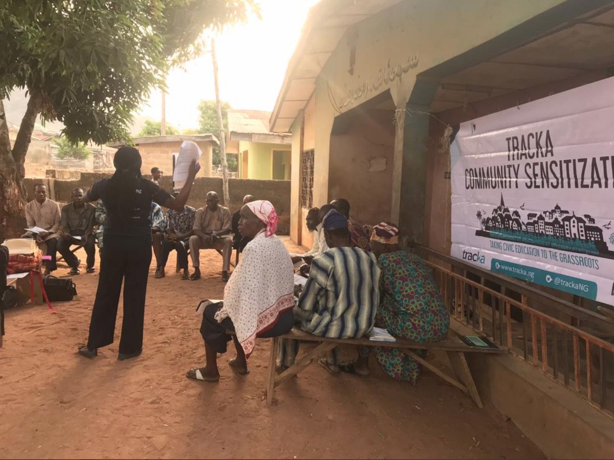 Our team &amp; <a href="/citizen_gavel/">#Tech4Justice + #Ai4Justice</a>  held a town hall meeting with the residents of Iseyin community in Oyo State. We educate residents on the budget to increase their awareness of their right to access budget information and promoting their willingness to monitor projects. #GetInvolved