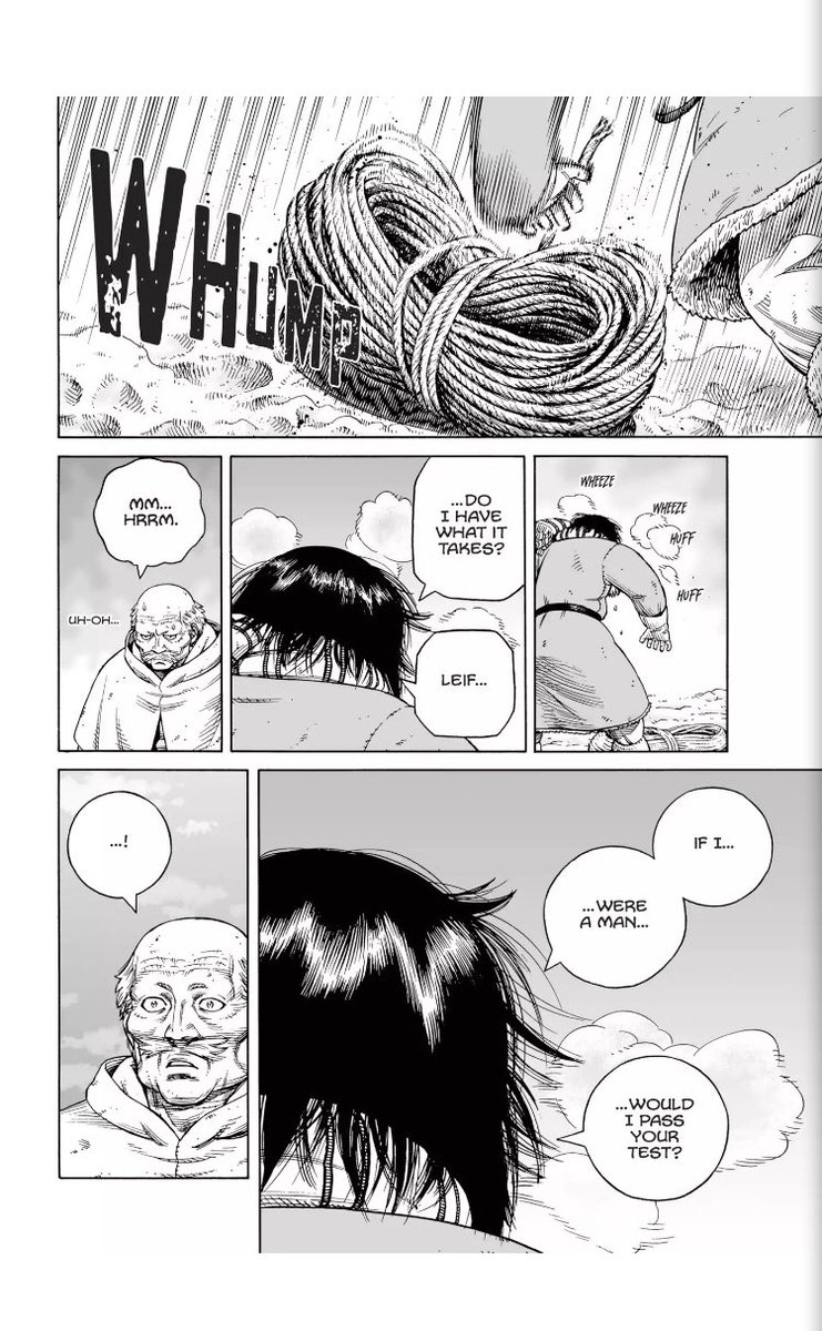 8. Gudrid is a woman who’s only dream was to explore the uncharted world with her father figure Lief. She disliked the set societal role that woman were made to follow, and instead chose to push back and become independent. She’s a courage woman who deserves respect